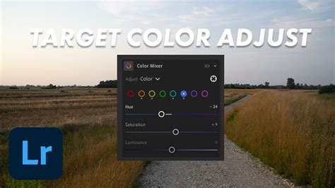 adobe channel mixer color adjustment